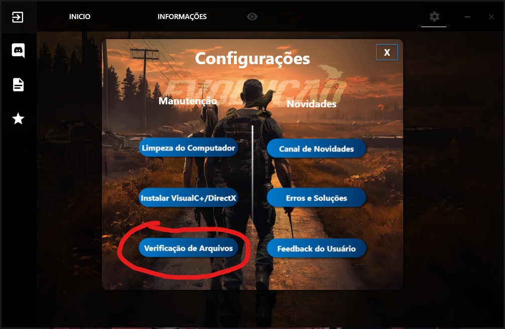 Verificação de Arquivos